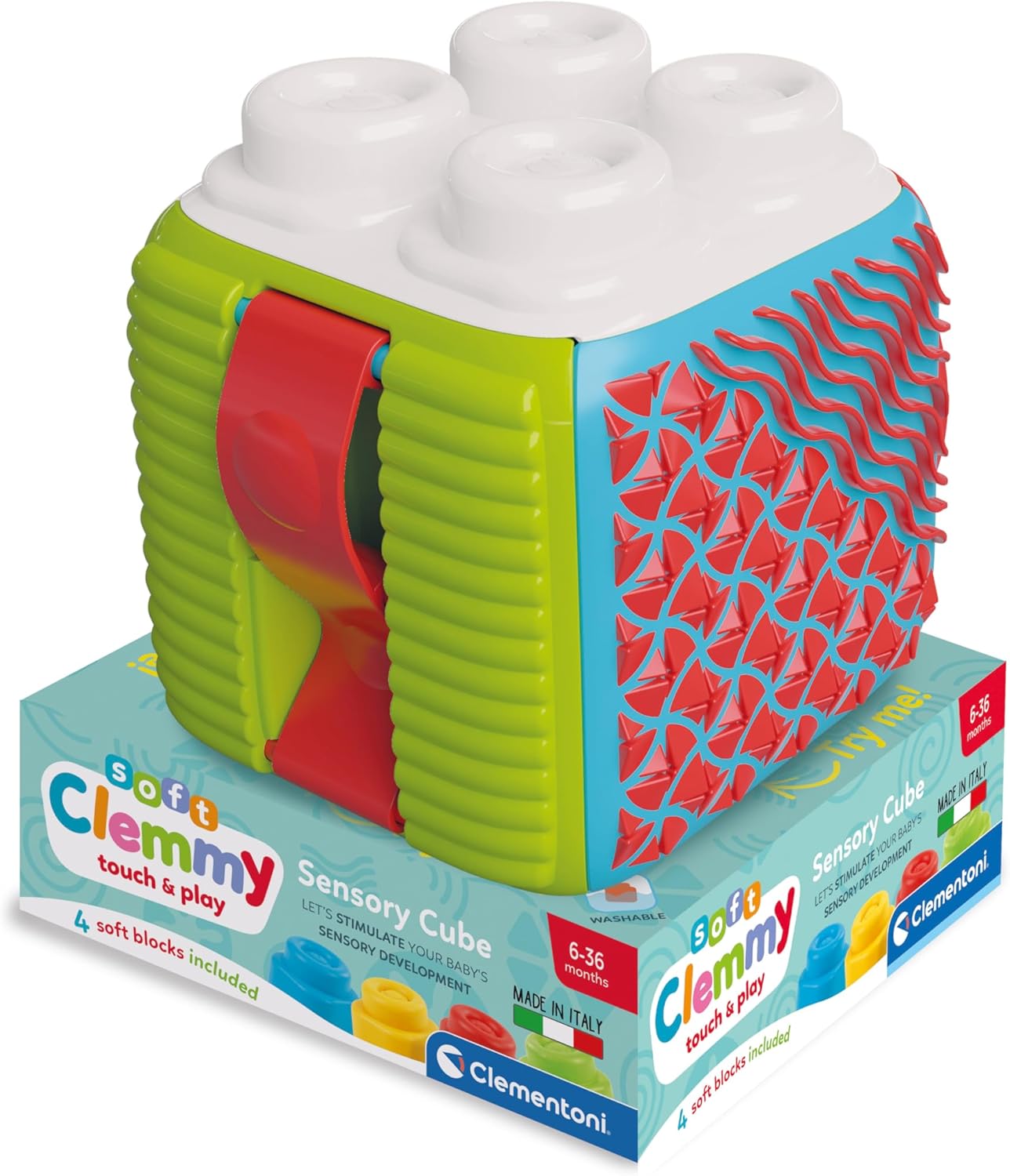 Baby Clem Sensory Cubes