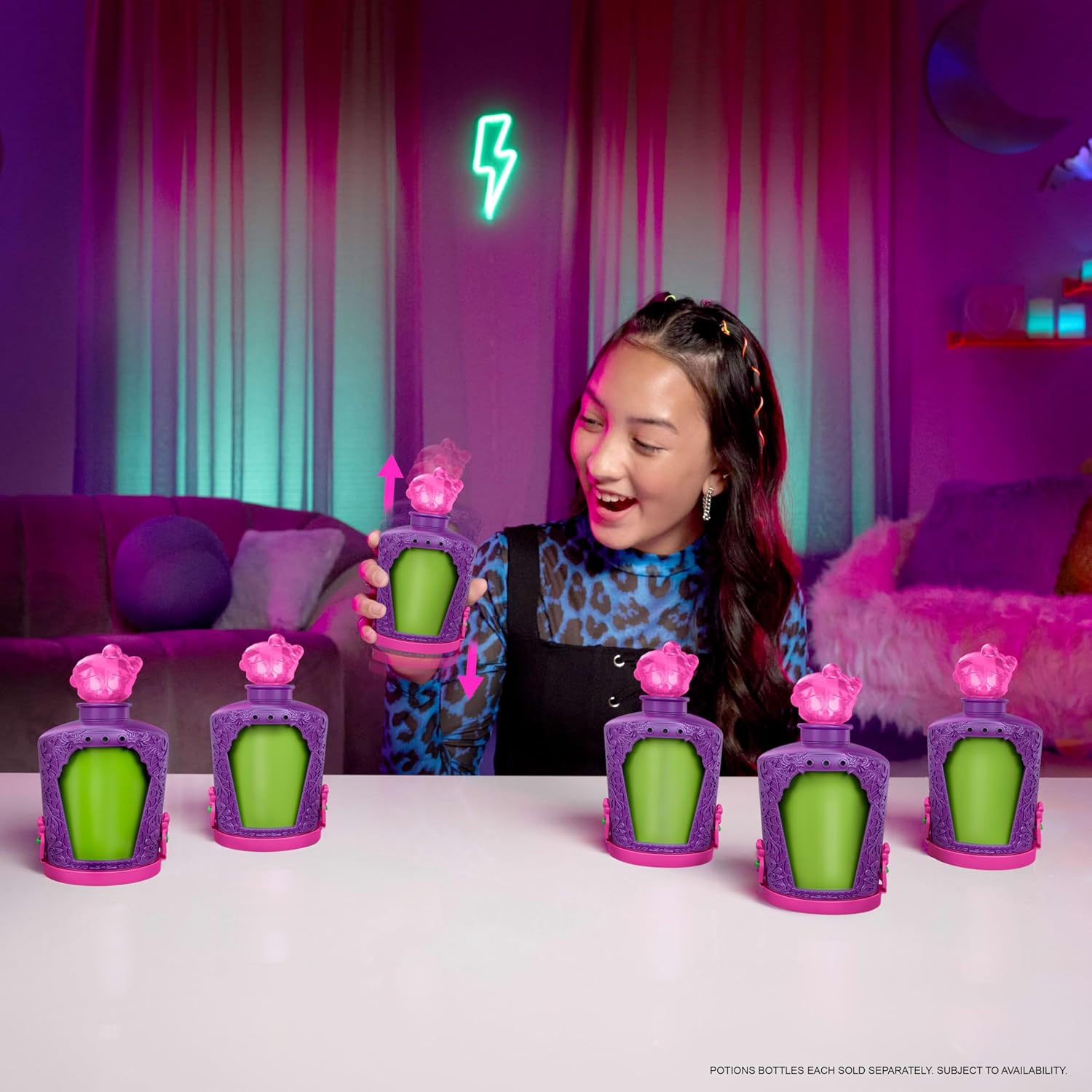 Monster High Fright Size Potions Bottle Set