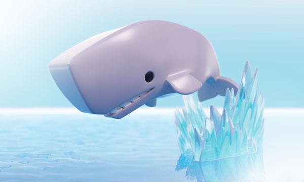 Halftoys Picture book - Sperm Whale