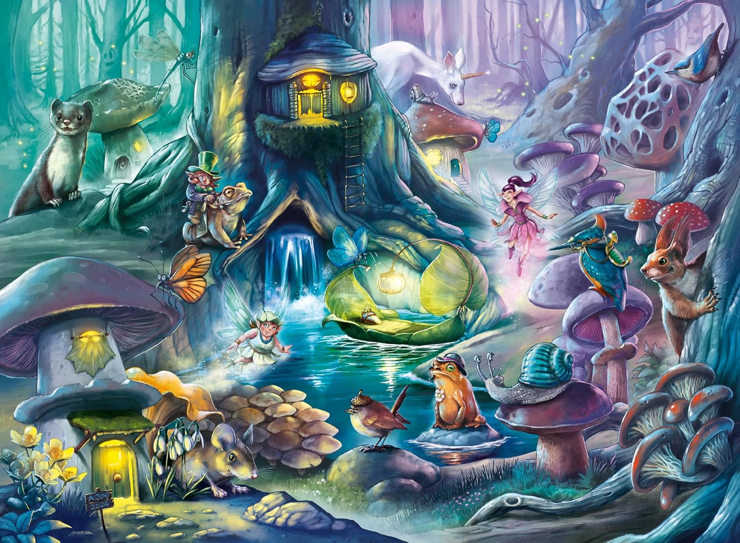 Magical Forest 150 XXL Piece Jigsaw Puzzle