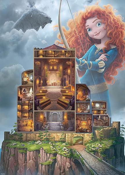 Disney Castle Collection: Merida 1000 Piece Jigsaw