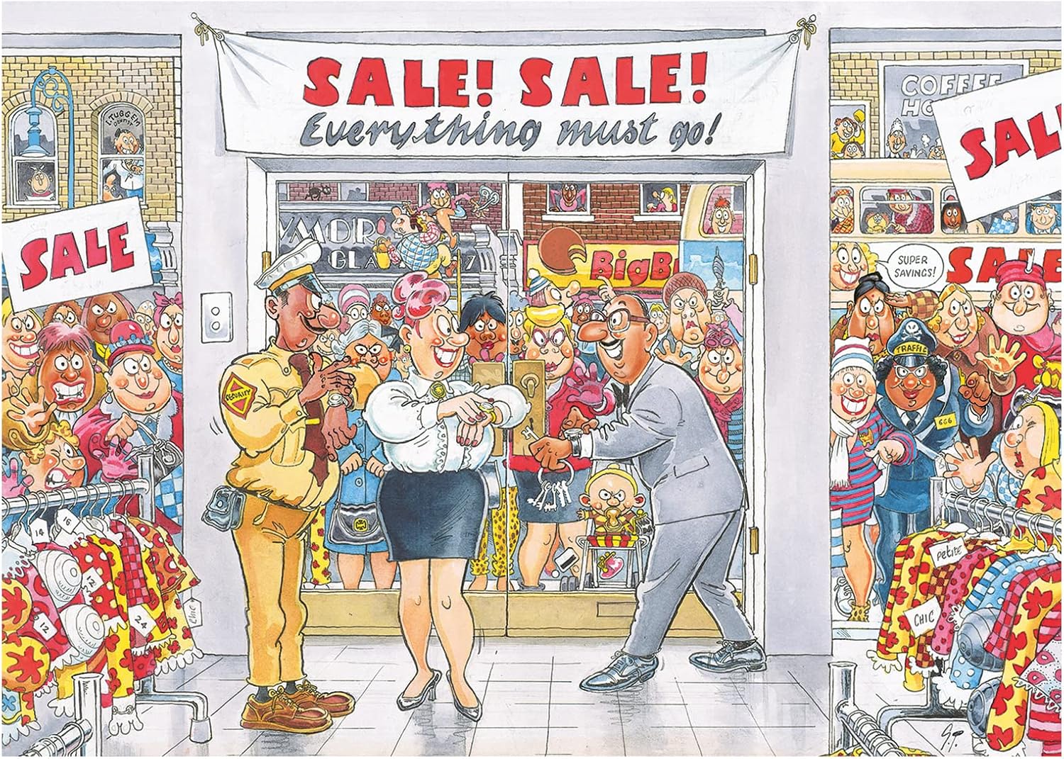 Wasgij Original Puzzle - Everything Must Go!