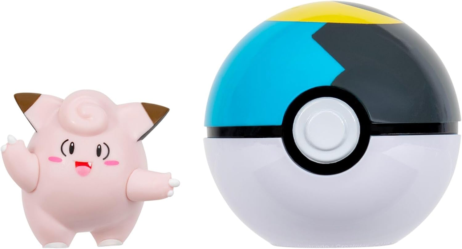 Pokemon Clip N Go Clefairy & Moon Ball