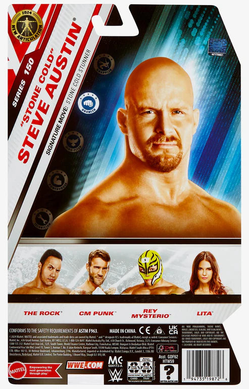 WWE Main Event Series 150 Stone Cold Steve Austin