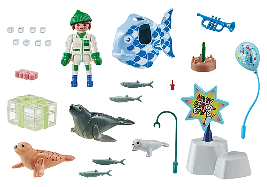 Playmobil Keeper with Animals