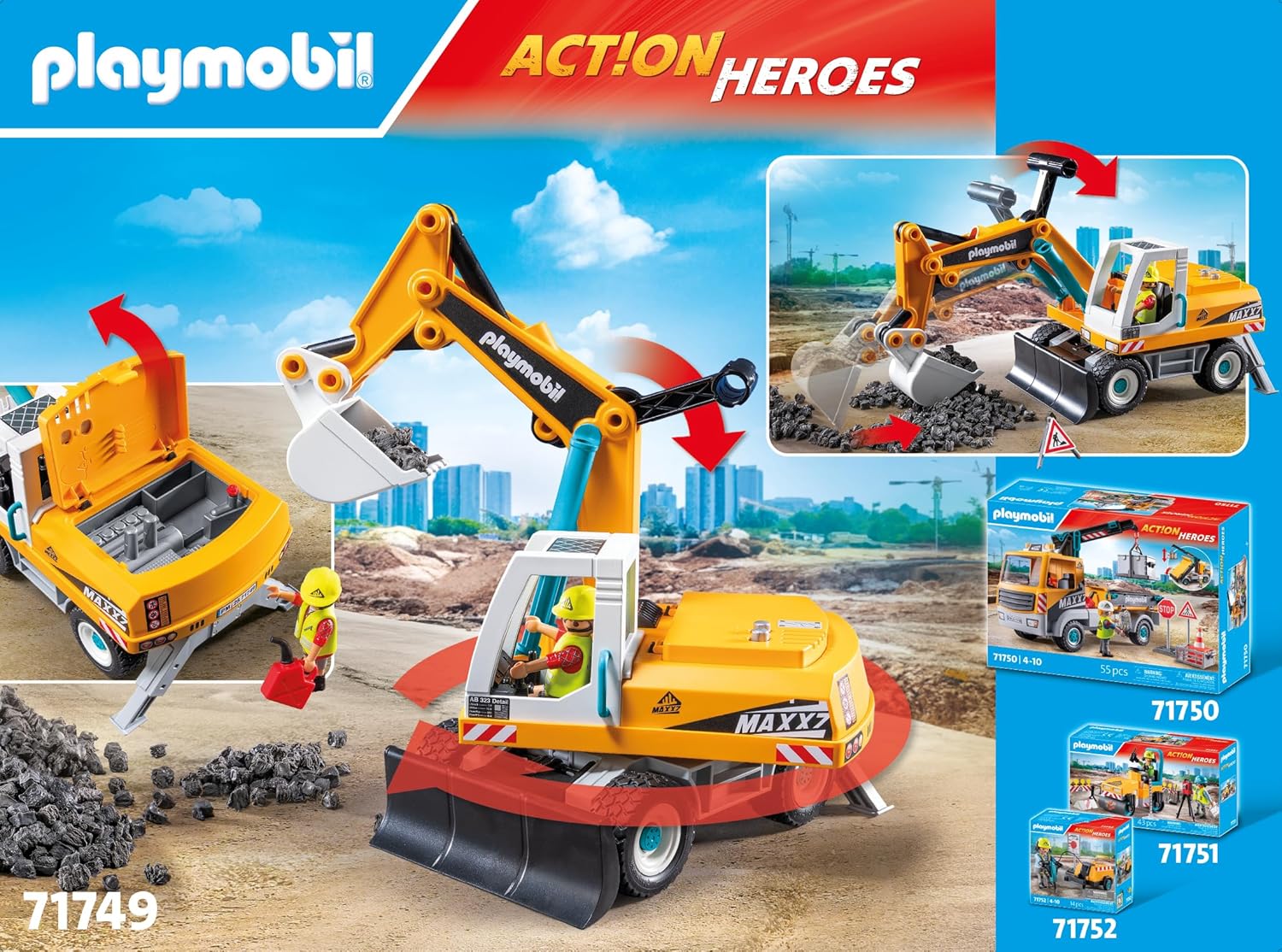 Playmobil Large Excavator