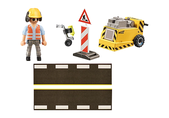 Playmobil Construction Worker Gift Set