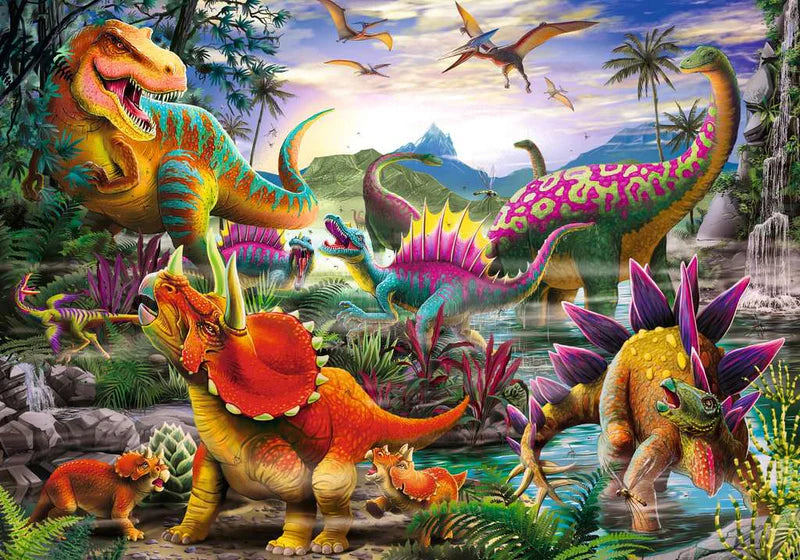 T-Rex Terror 35 Piece Jigsaw Puzzle