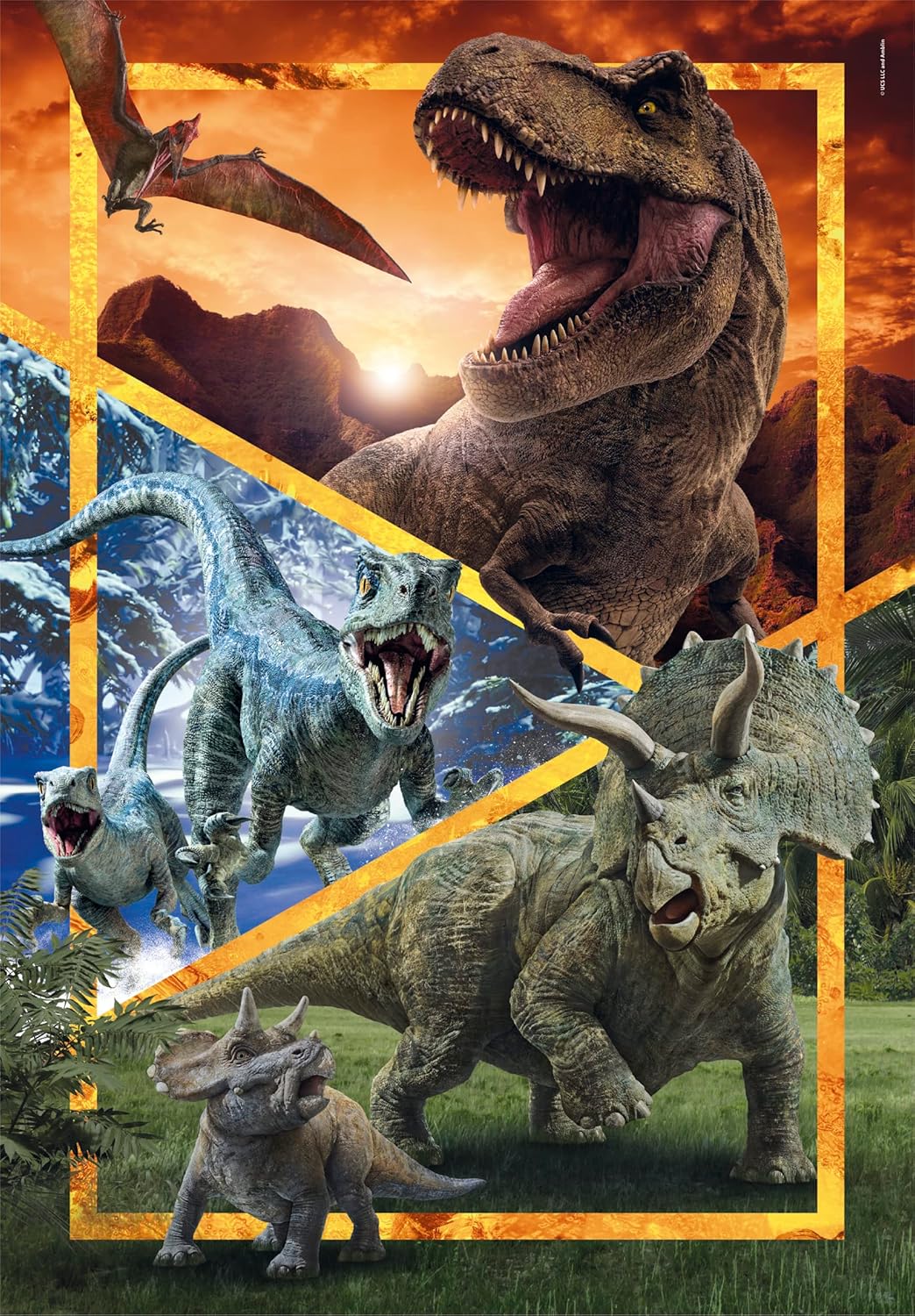 Clementoni Jurassic World 104 Jigsaw Puzzle