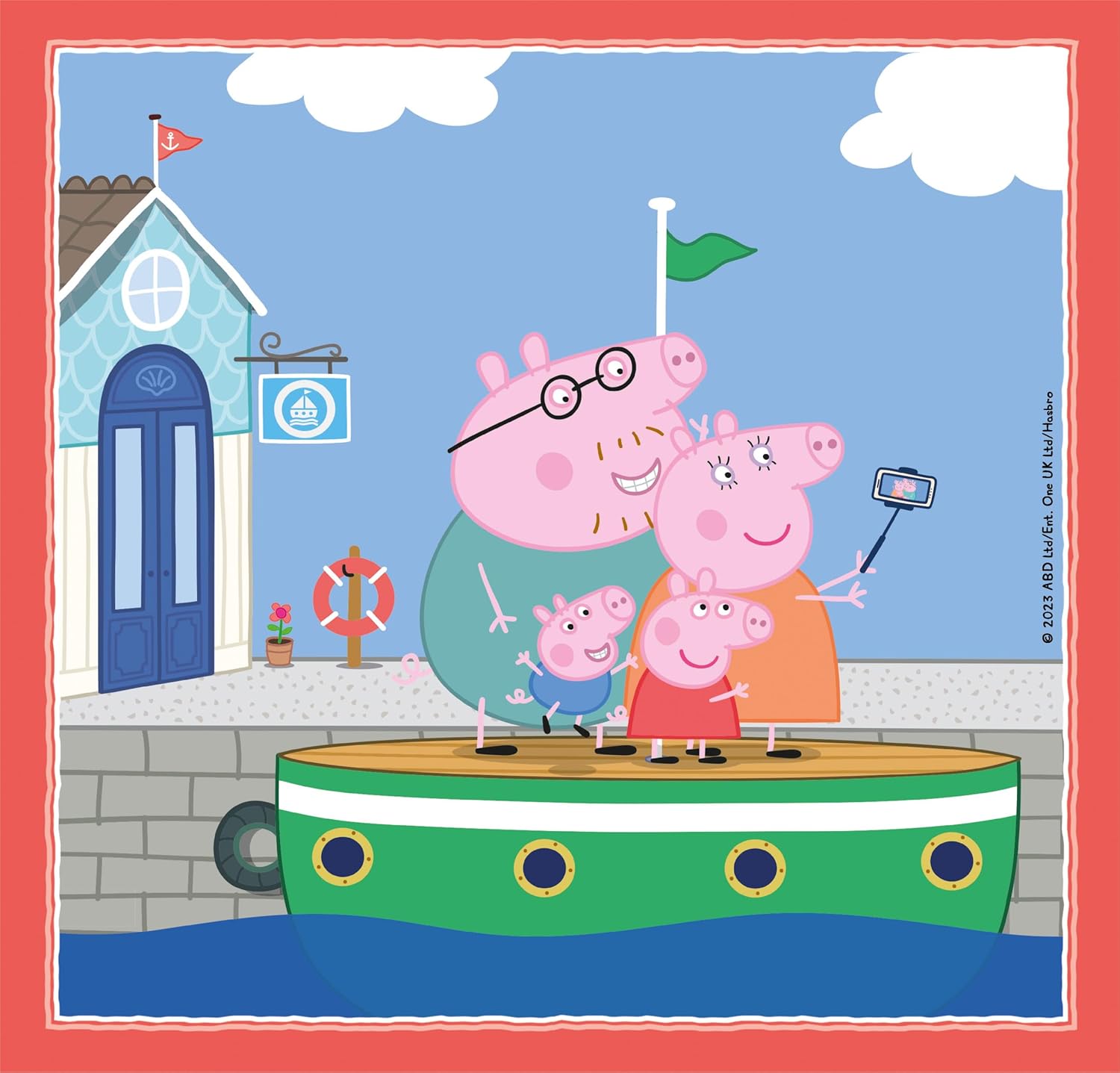 Clementoni Peppa Pig 3x48 Piece Jigsaw