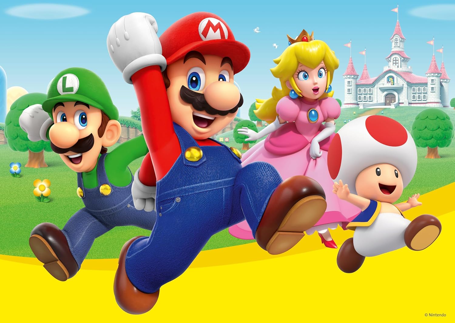 Super Mario Giant 24 Piece Floor Puzzle
