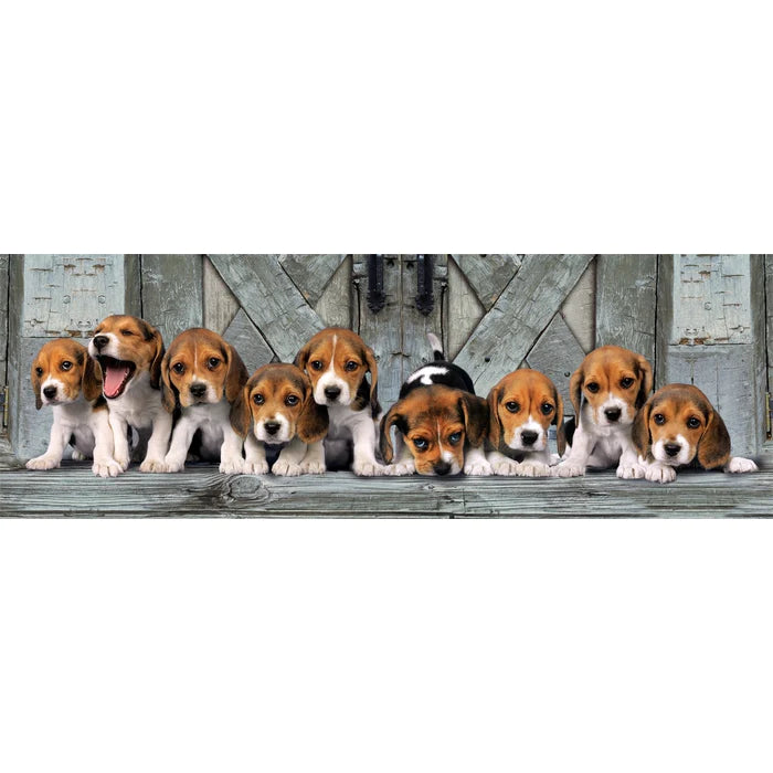 Clementoni Beagles Panorama 1000 Piece Jigsaw