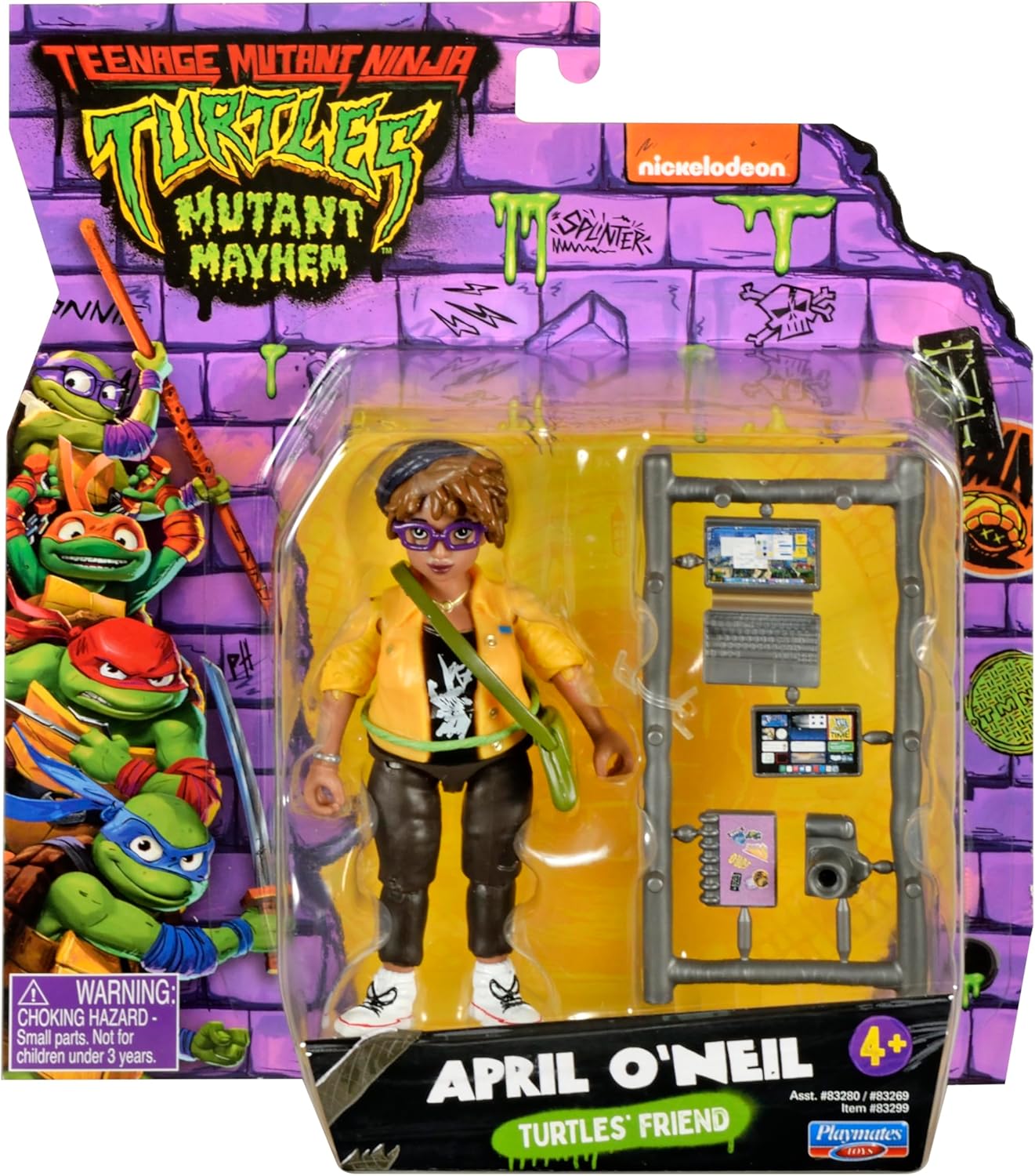 TMNT Mutant Mayhem April O Neil Action Figure
