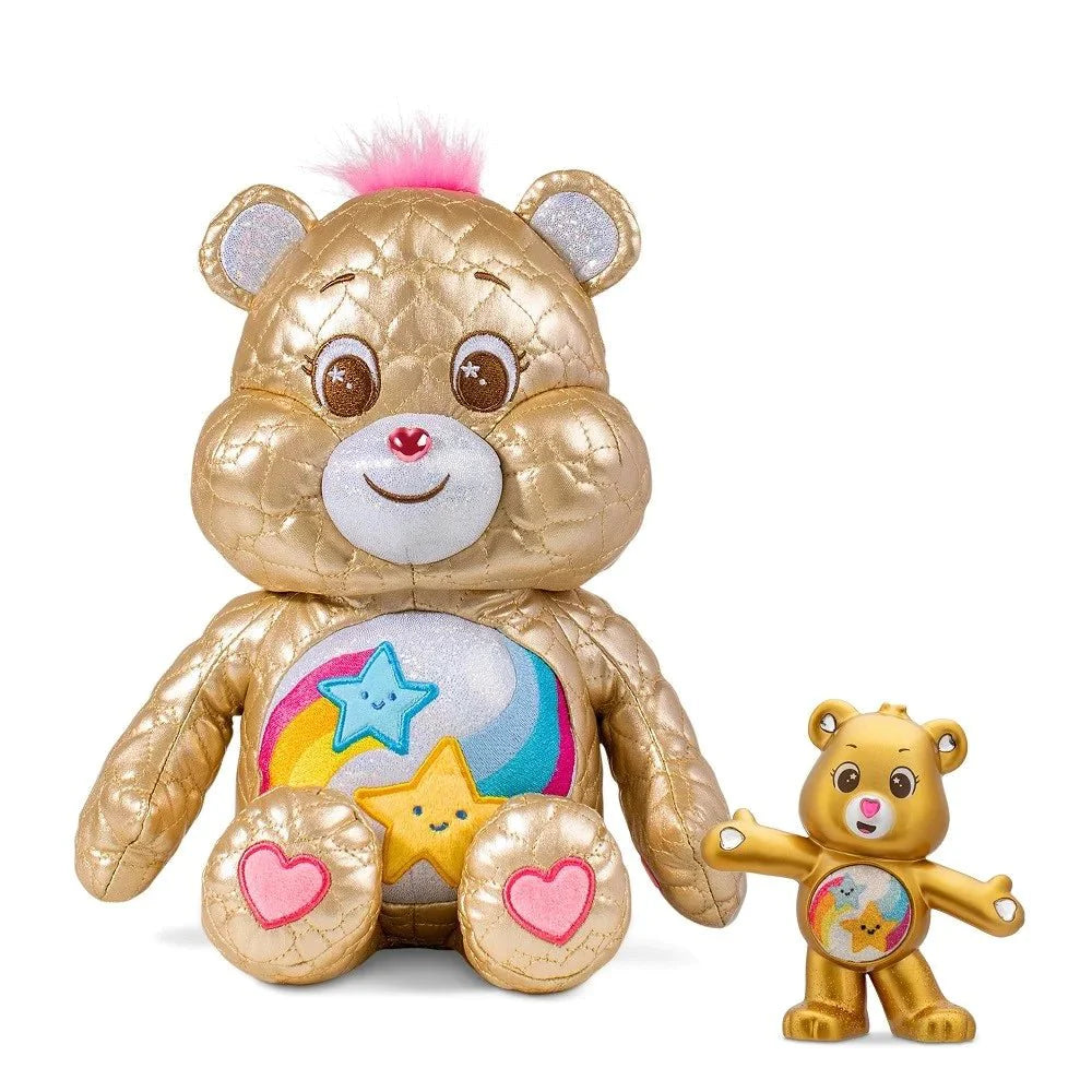 Care Bears Dare To Care Gold Quilted Bear