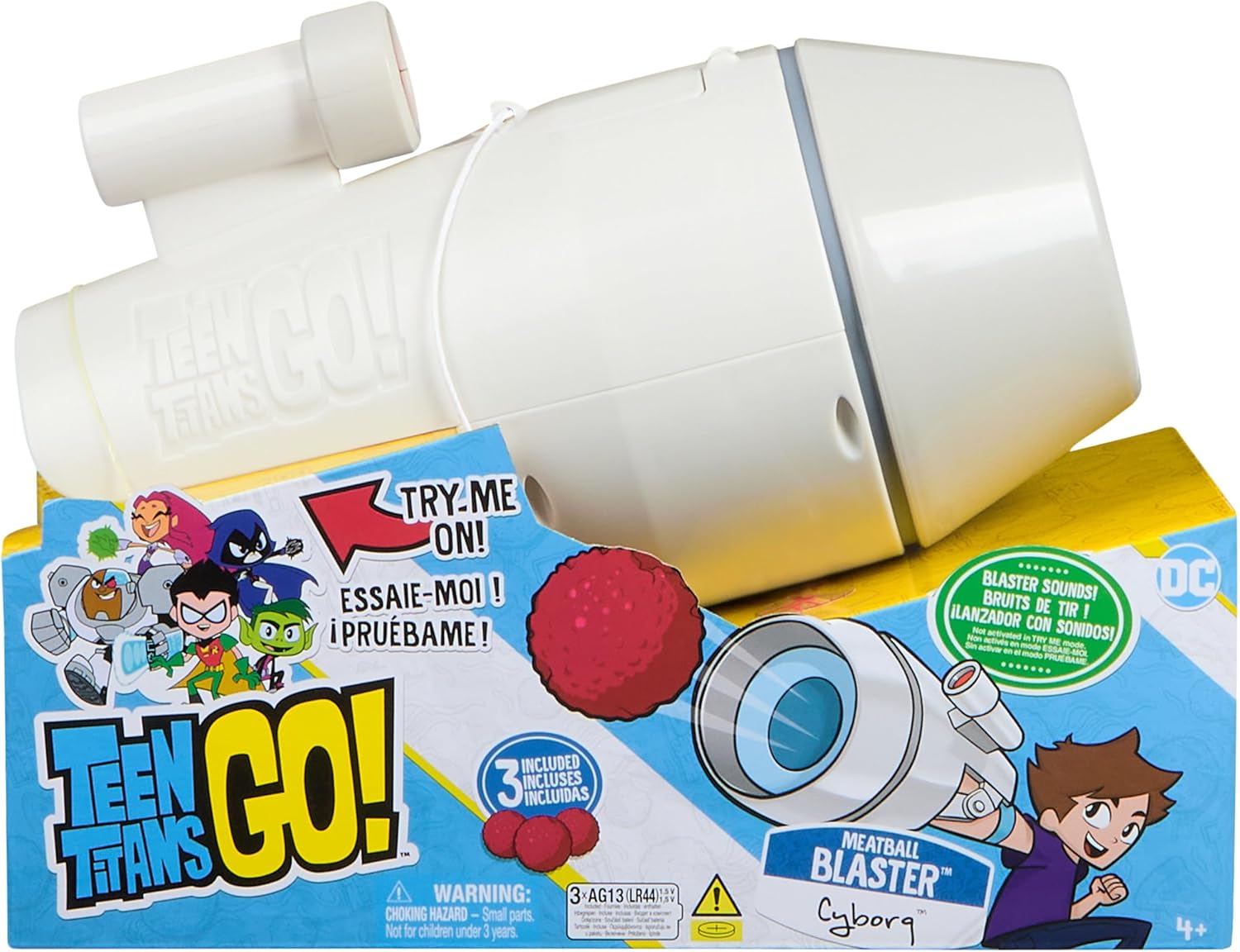 Teen Titans Go! Cyborgs Meatball Blaster