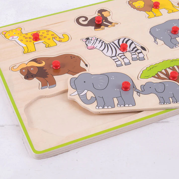Lift Out Puzzle - Safari
