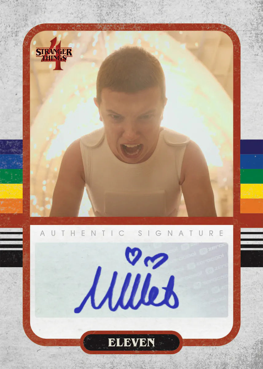 Stranger Things 4 Collectible Trading Cards