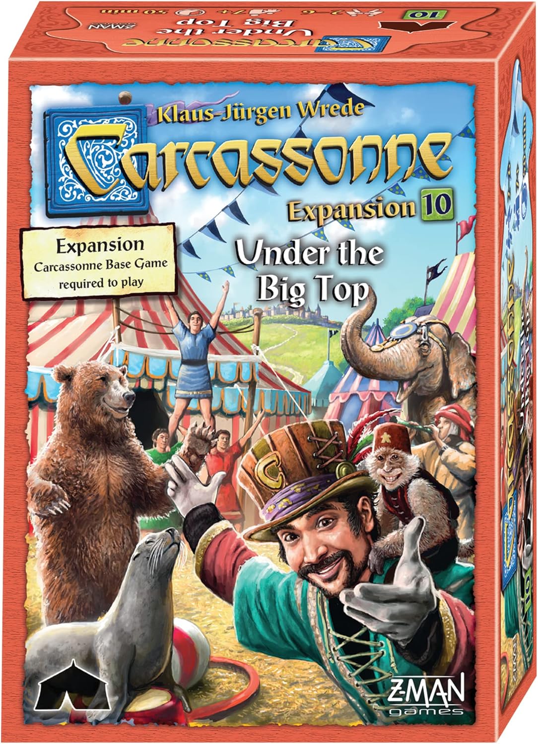 Carcassonne Under The Big Top Expansion Pack 10