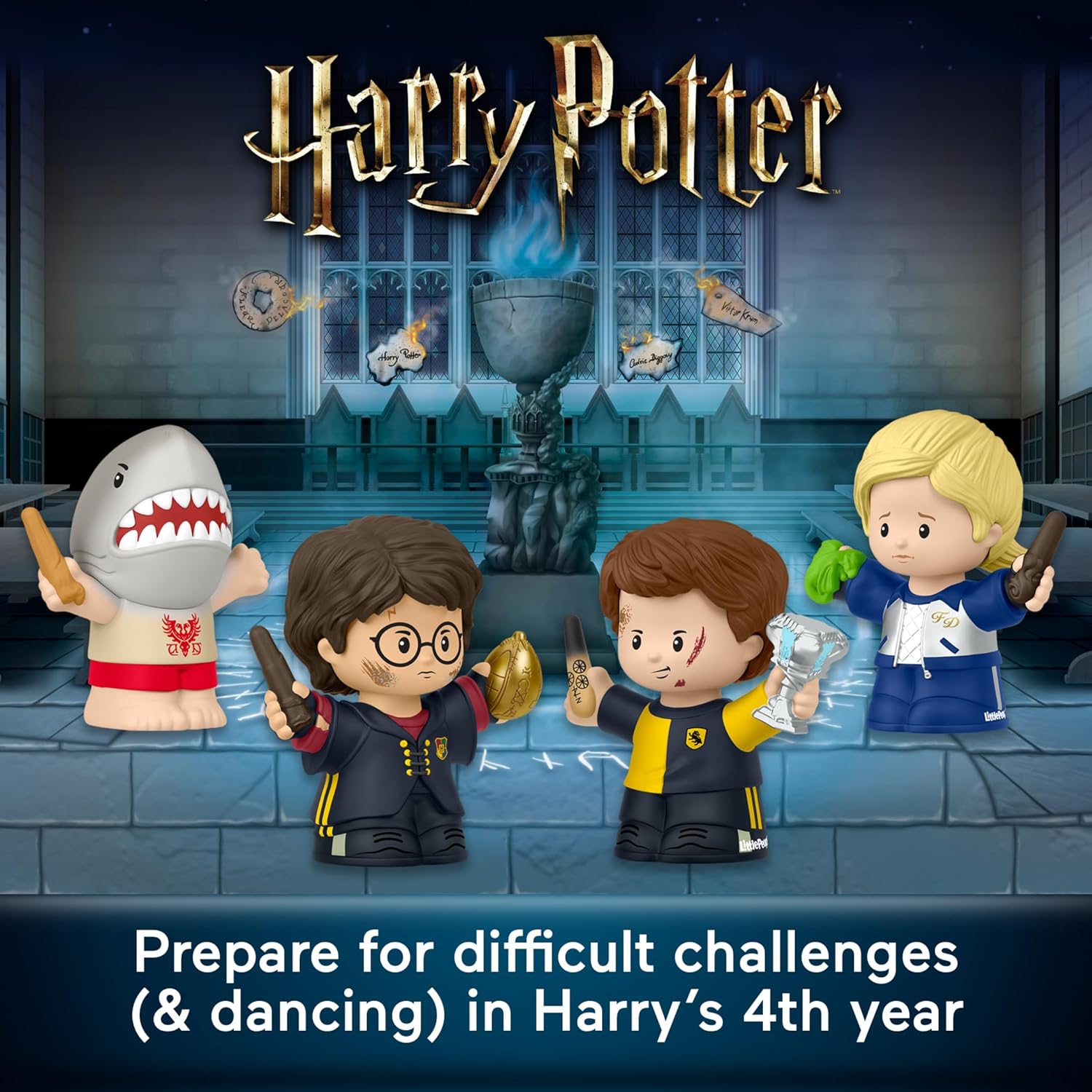 Fisher Price Little People Harry Potter Figure Set