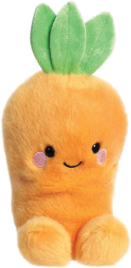 Palm Pals Cheerful Carrot 12cm Soft Toy