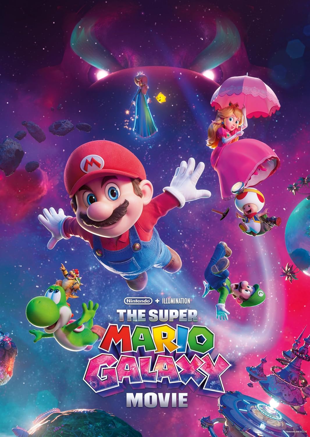 Super Mario Galaxy Movie 1000 Piece Jigsaw Puzzle