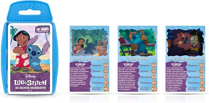 Disney Stitch Top Trumps Specials