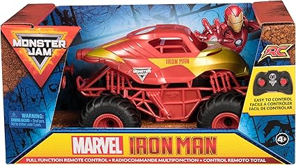 Monster Jam 1:24 RC Marvel Iron Man Truck