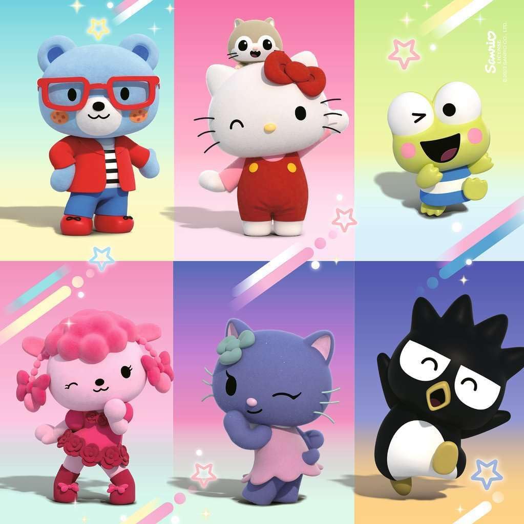 Hello Kitty Super Style 3x49 Piece Jigsaws