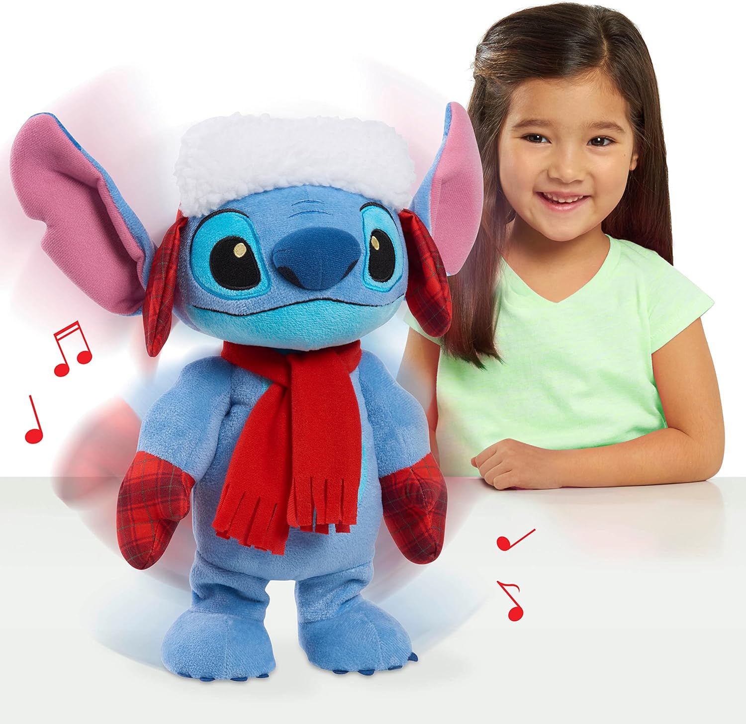 Disney Stitch Festive Musical Plush