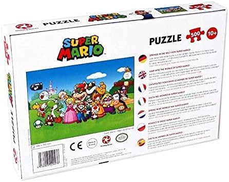 Mario & Friends 500 piece jigsaw puzzle