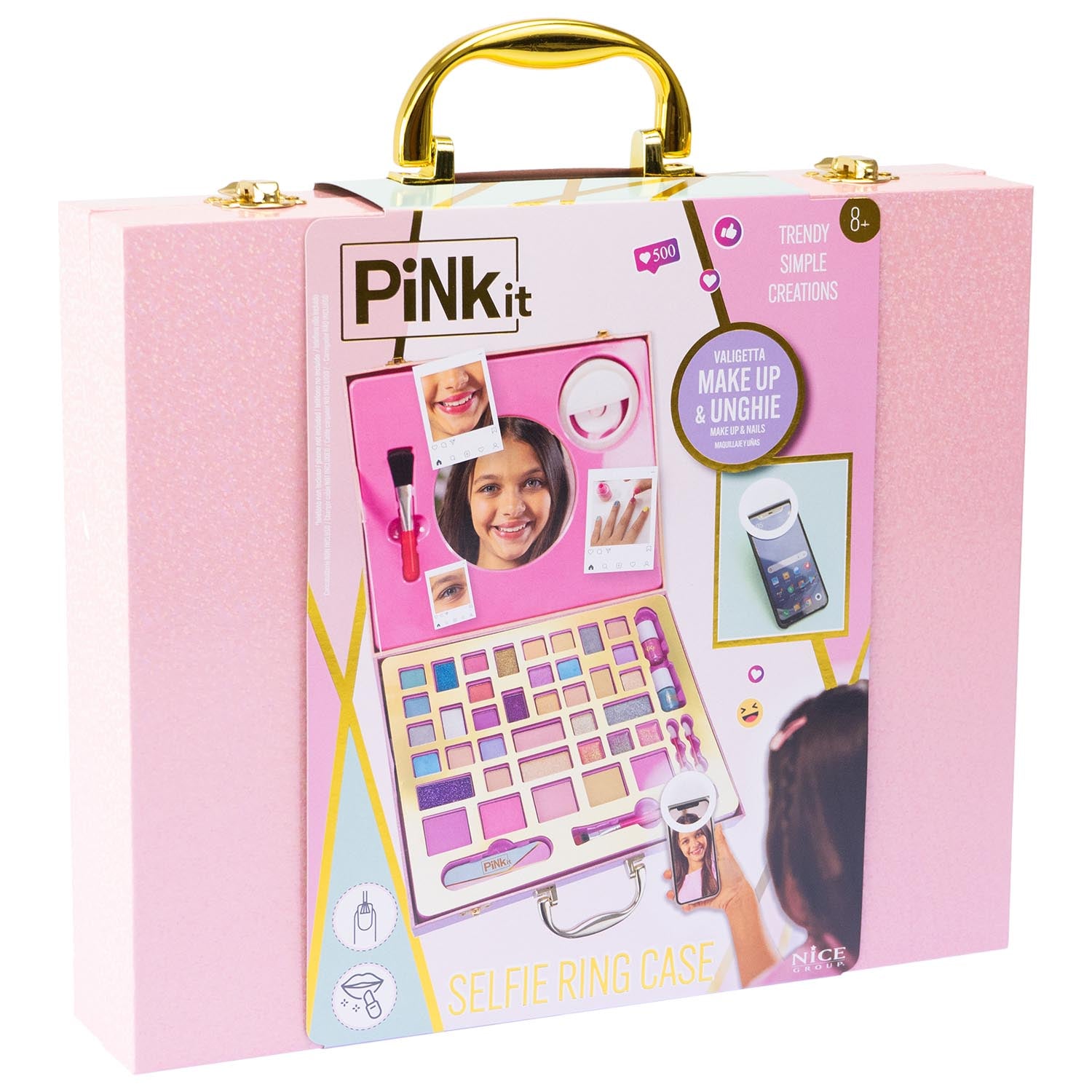 Pink It - Selfie Ring Suitcase