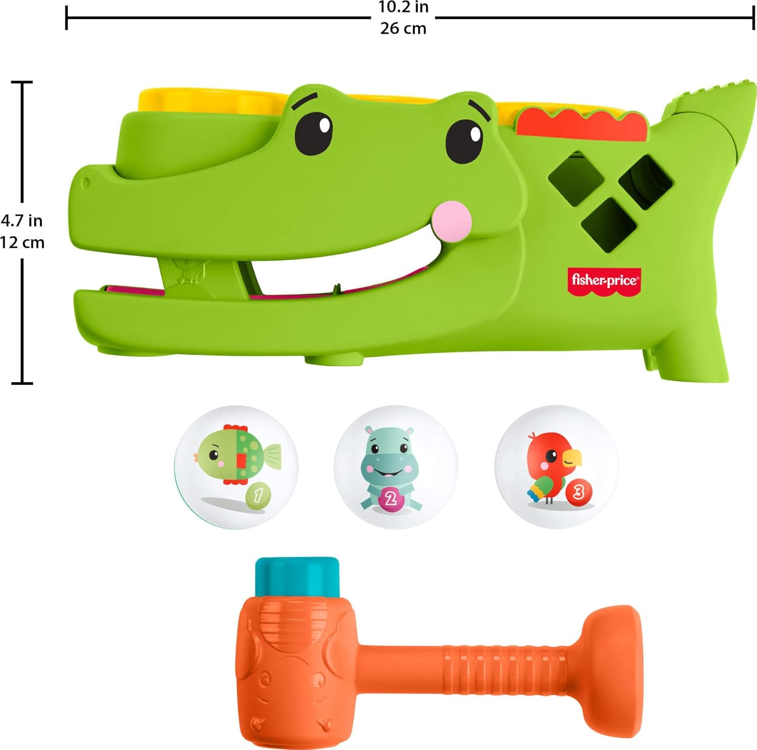 Fisher Price Sit & Tap Rolligator
