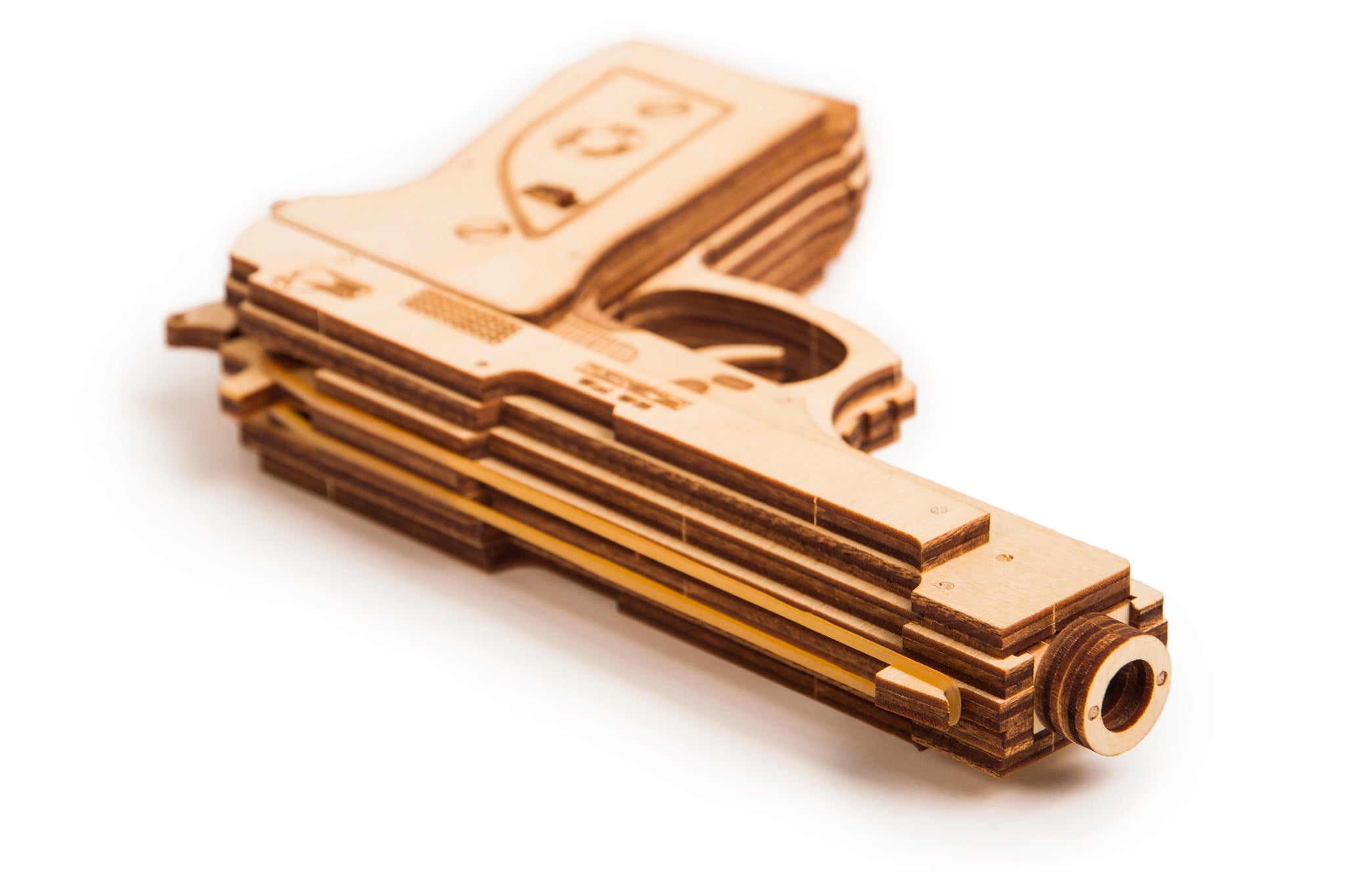 Wood Trick M1 Gun & Shooting Range 3D Set