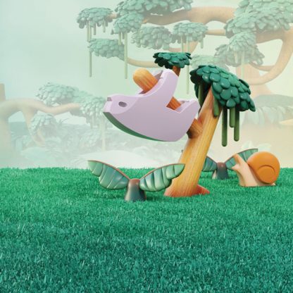 Halftoys Diorama - Sloth