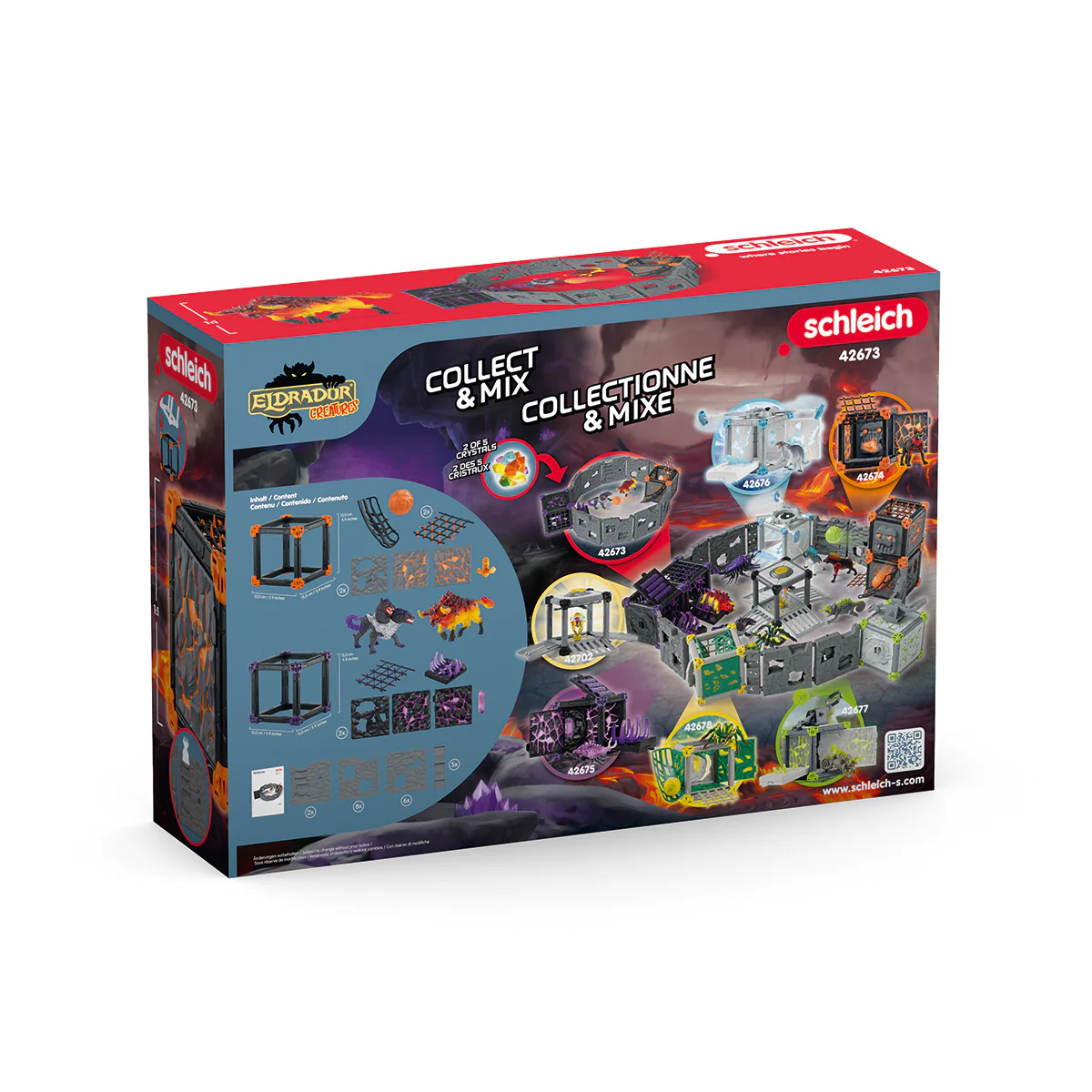 Schleich Eldrador Battle Cave Arena: Lava VS Shado