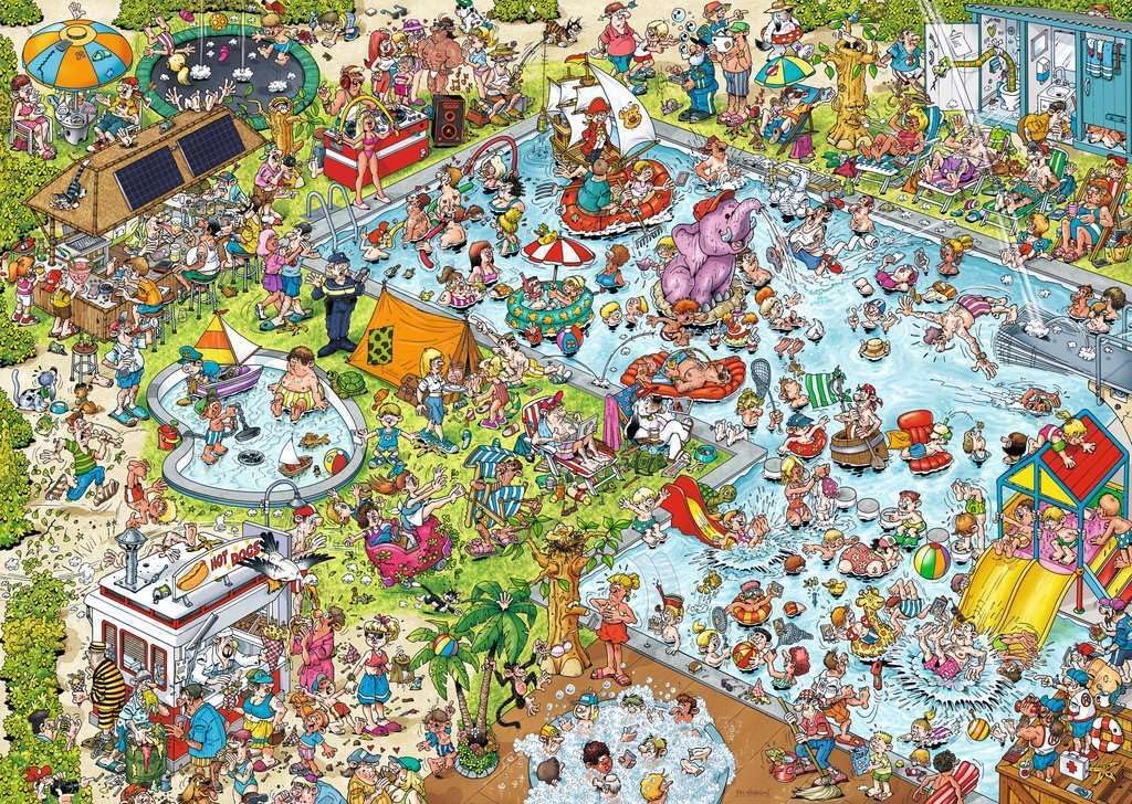 Rays Holiday Resort No.3 The Pool 1000 Piece