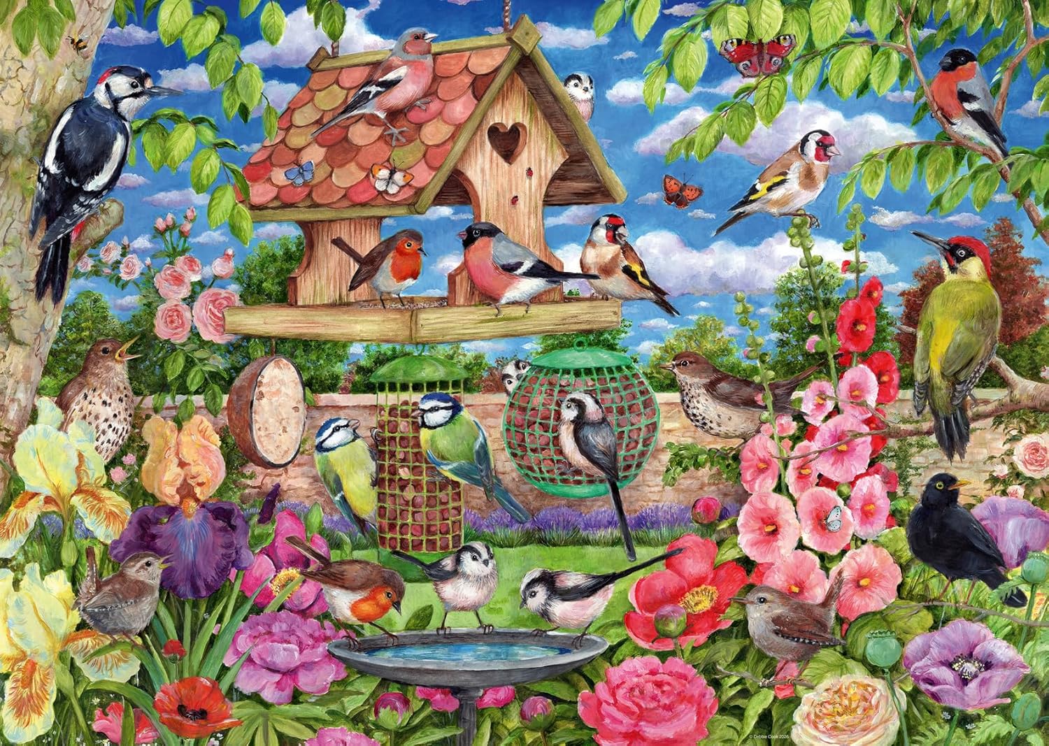 The Bird Table 1000 Piece PuzzlePuzzle