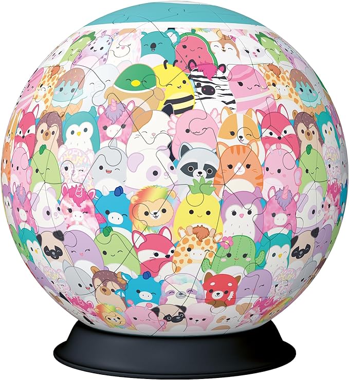 Squishmallows 3D Ball 72 Piece Jigsaw Puzzle