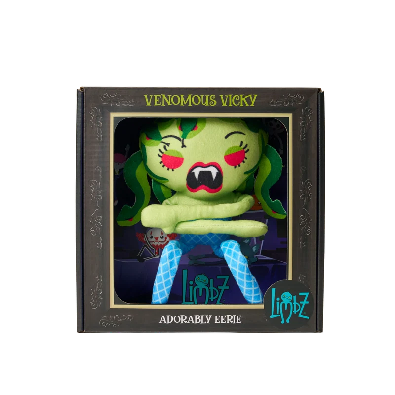 Limbz Adorably Eerie Soft Toy - Venomous Vicky