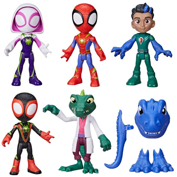 Spidey & his Amazing Friends Dinoweb Character Set