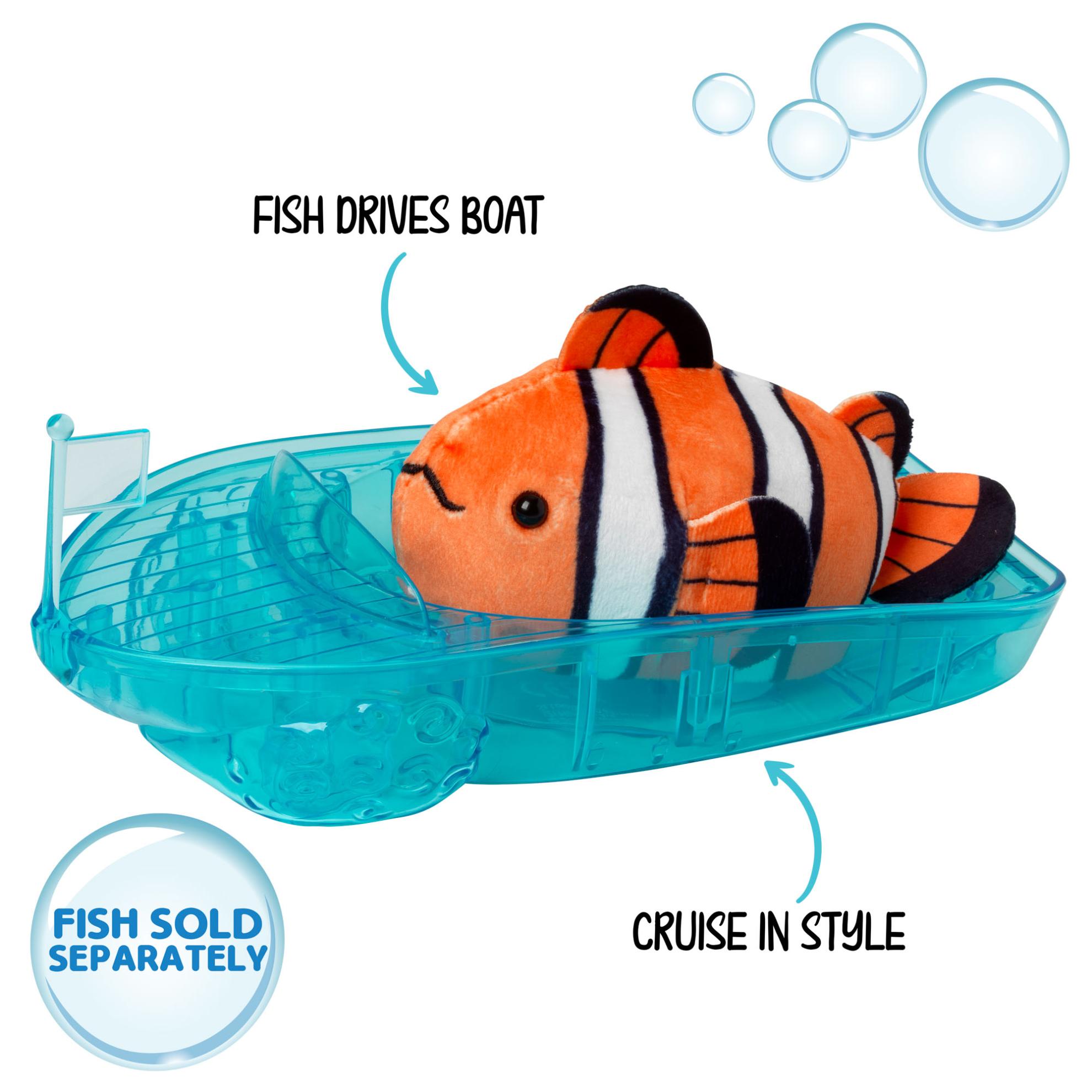 Zhu Zhu Aquarium - Speedboat and Dock Playset