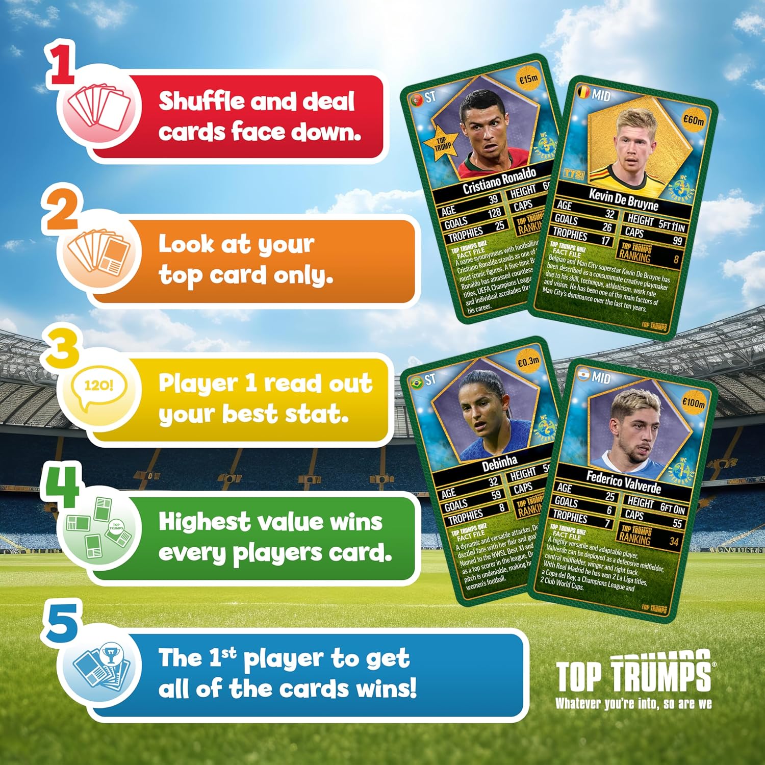 Top Trumps World Football Stars Volume 5