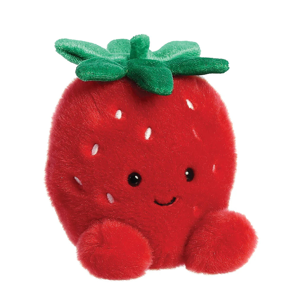 Palm Pals Juicy Strawberry 12cm Soft Toy