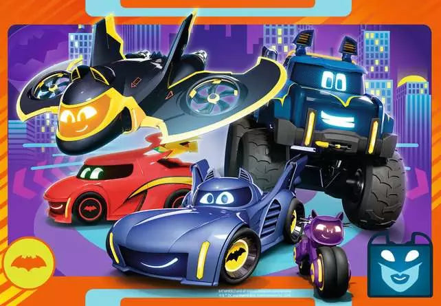Batwheels 2x24 Piece Jigsaw Puzzle