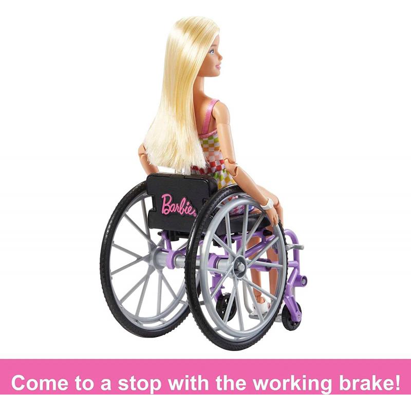 Barbie Fashionistas Doll #194 with Wheelchair