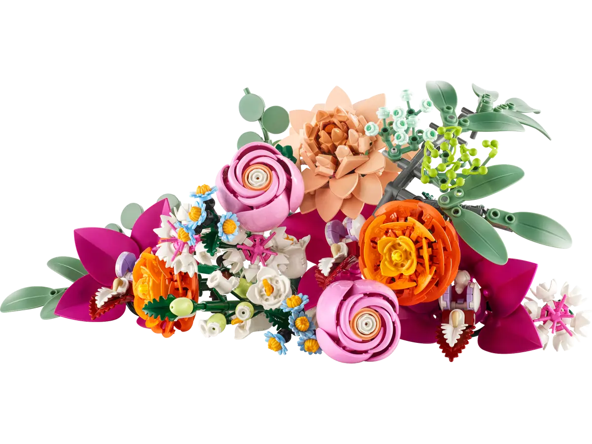 LEGO Botanicals 10342 Flowers Pretty Pink Flower B