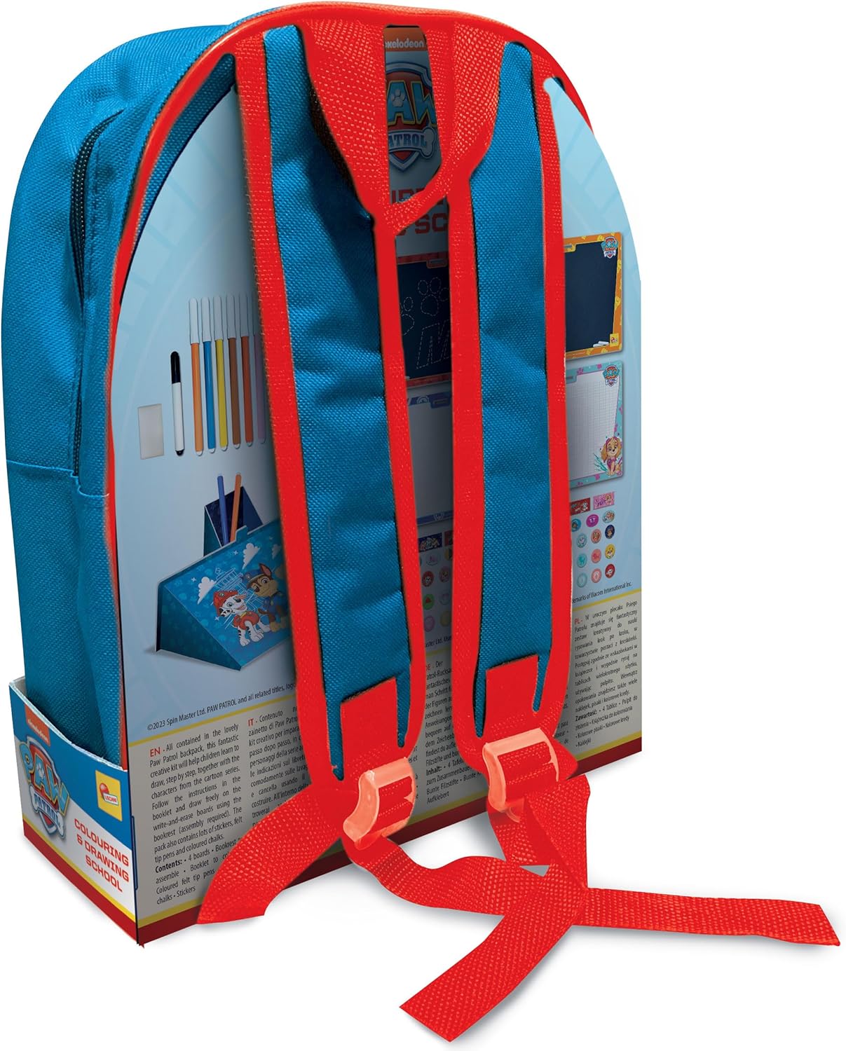 Lisciani Paw Patrol Colouring & Drawing Backpack