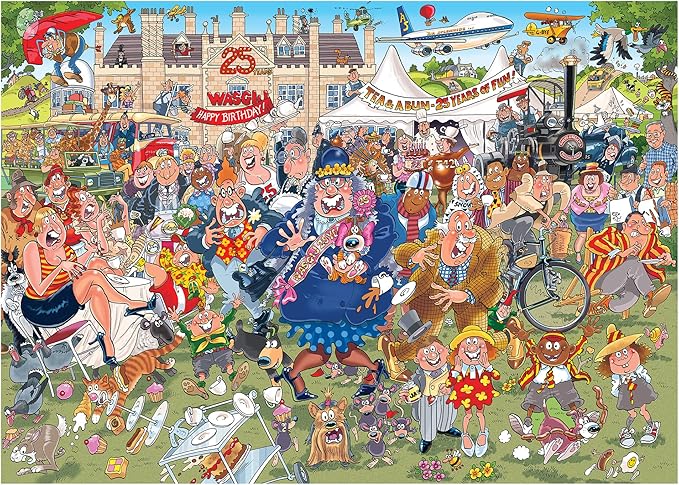 Wasgij Original Puzzle - Garden Party