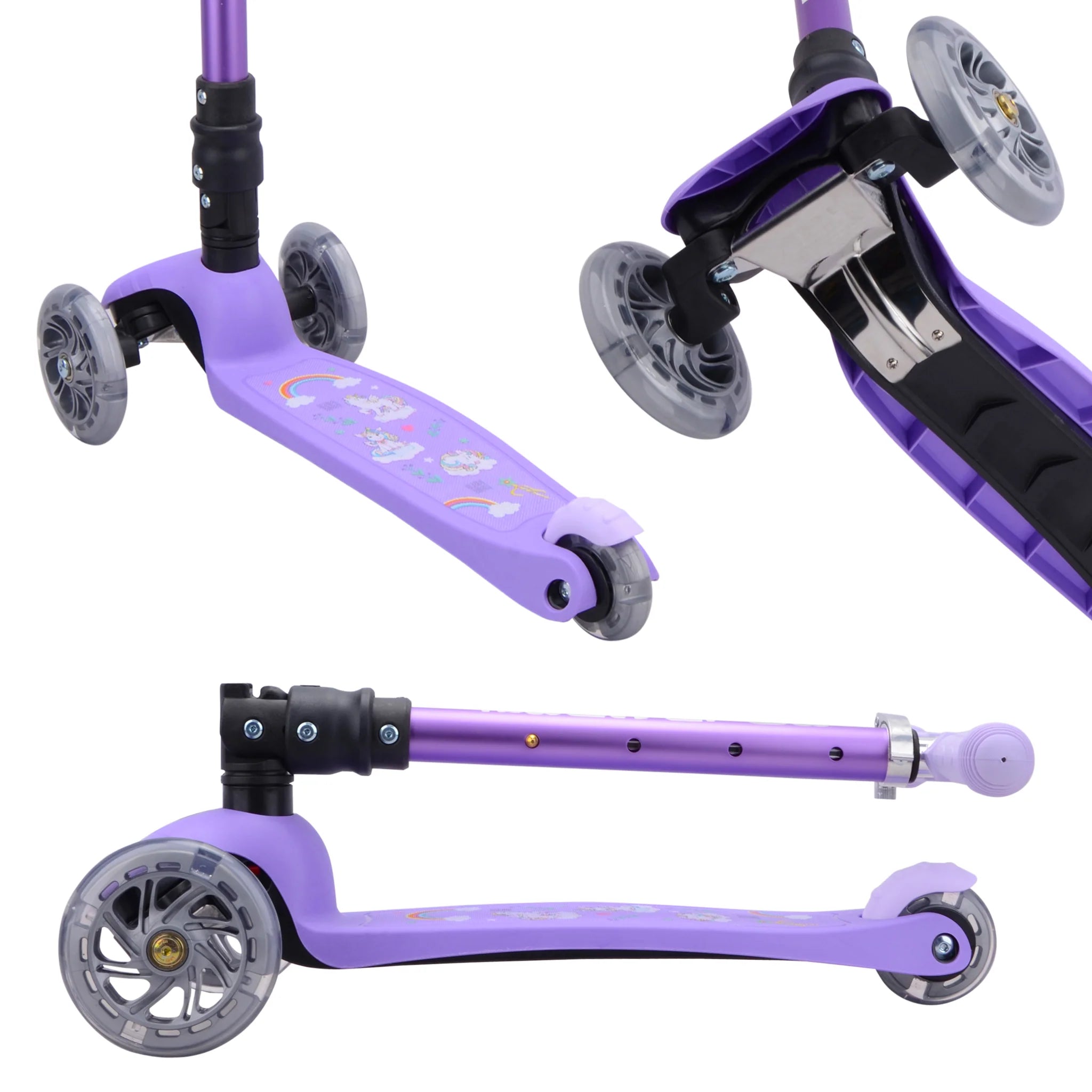 Foldable Teeny Scooter Purple