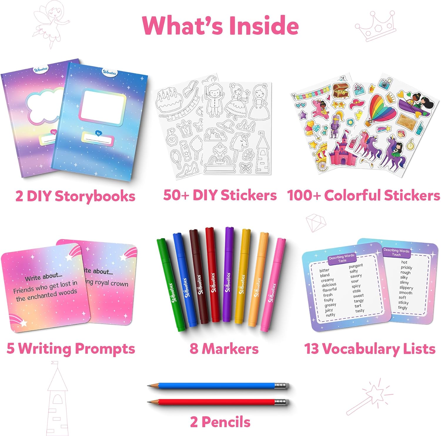 SKillmatics My Art Storybook - Unicorns & Princesses